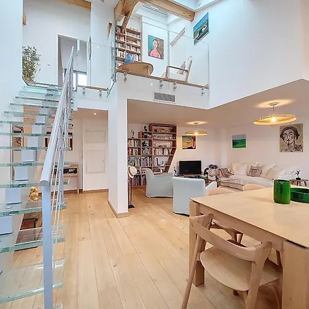 S10 Staywizus - Duplex 3 Bdr Ac Wifi Balcony 10 Mins Lägenhet Nice